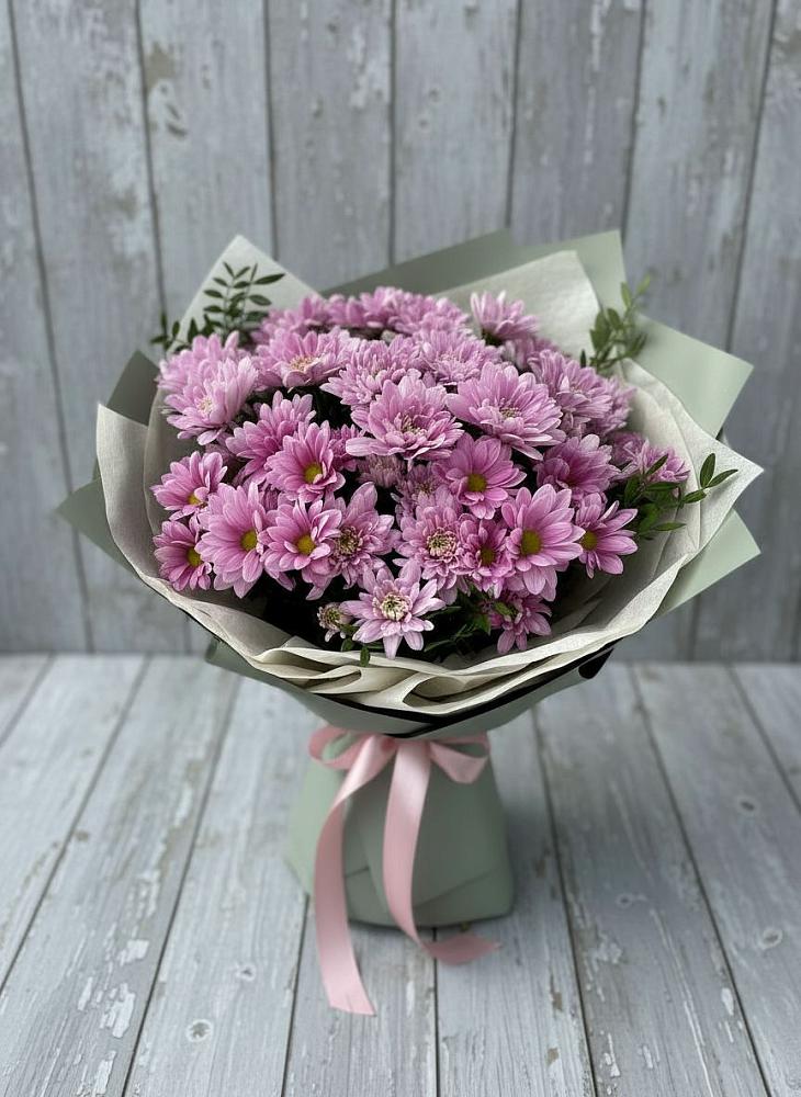 Букет цветов из: Хризантемы в Обушково