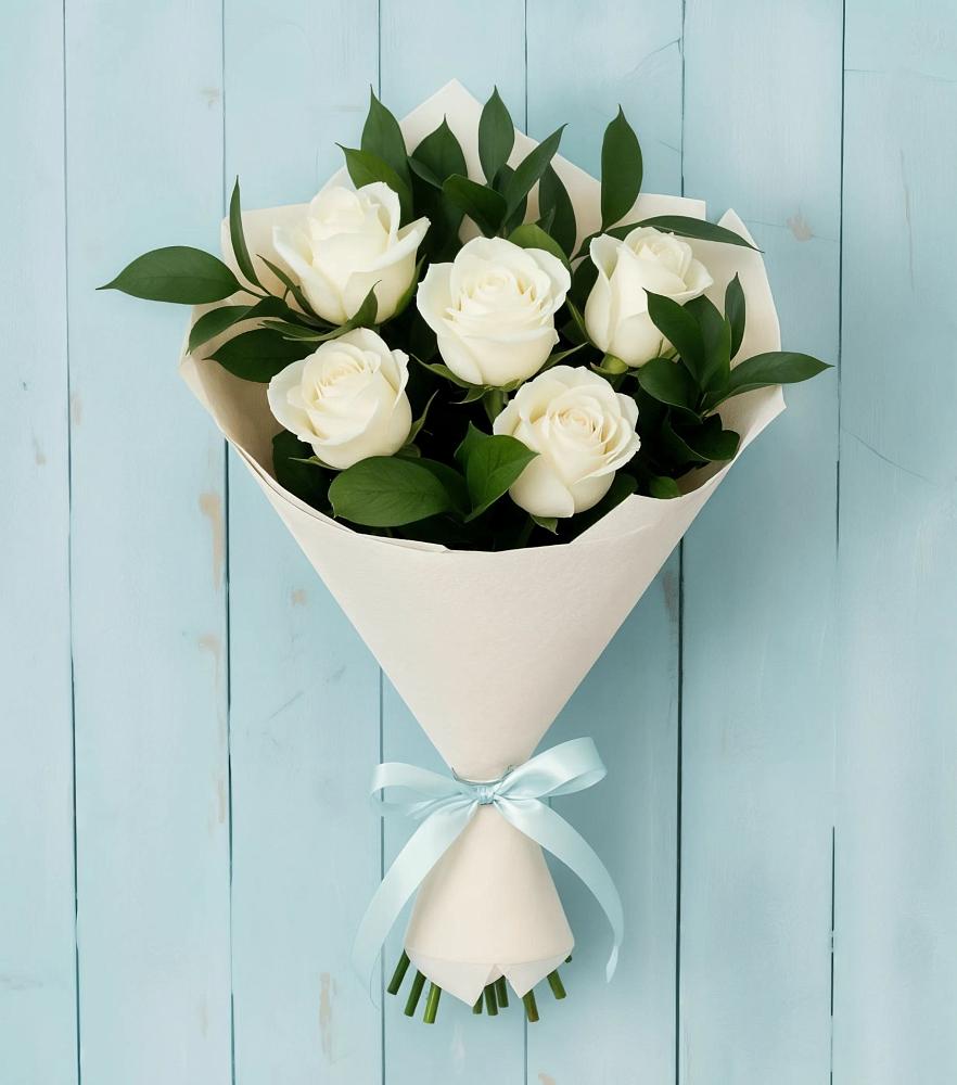 Букет цветов из: Розы в Обушково