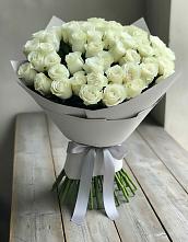 Букет 35 Белых роз в Обушково