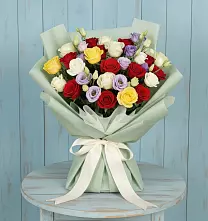 Букет цветов из:  Розы #REPLACE_PRED# Обушково
