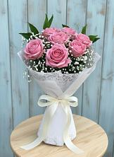 Букет цветов из:  Розы в Обушково