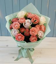 Букет цветов из:  Розы в Обушково
