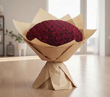 Букет 101 Красная роза в Обушково