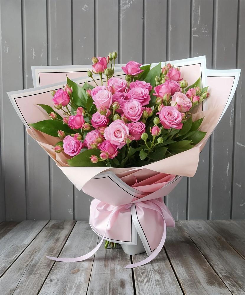 Букет Розовый кустик в Обушково