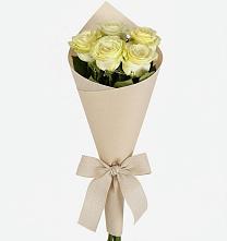 Букет цветов из:  Розы в Обушково