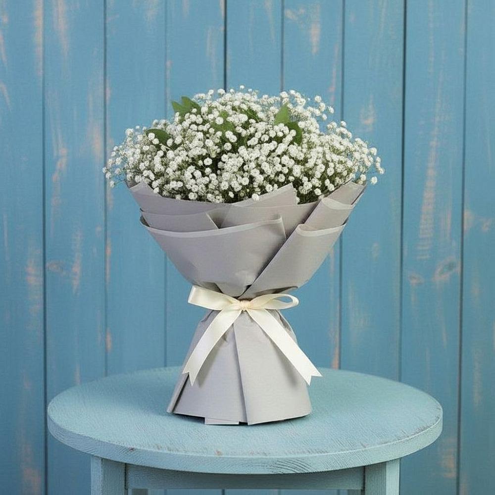 Букет цветов из: Гипсофила в Обушково