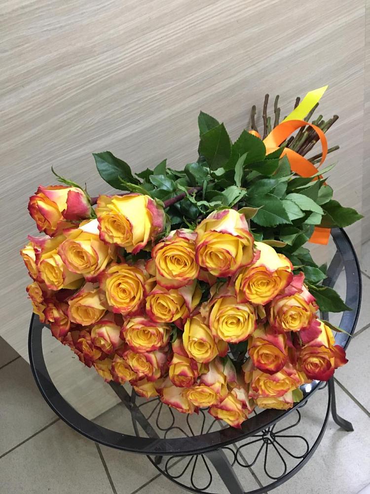 Букет Желтые розы в Обушково