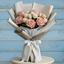 Букет цветов из:  Розы в Обушково