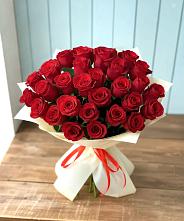 Букет 29 Красных роз в Обушково