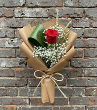 Букет цветов из:  Розы в Обушково