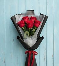 Букет цветов из:  Розы в Обушково