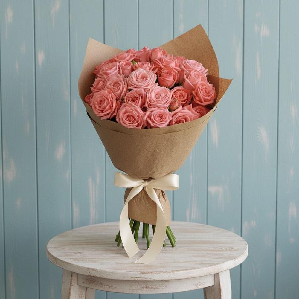 Букет цветов из: Розы в Обушково