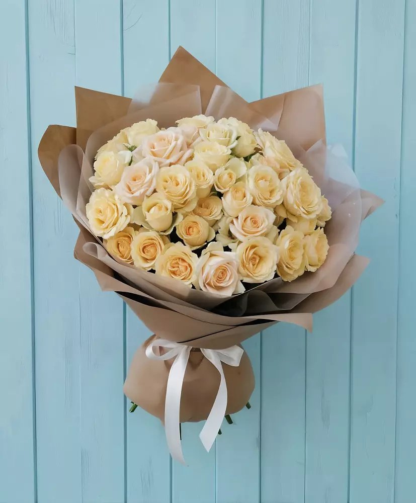 Букет Кремовое облако в Обушково