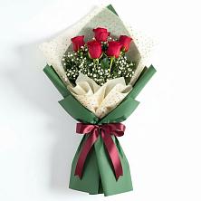 Букет цветов из:  Розы в Обушково