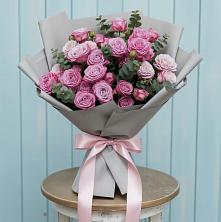 Букет цветов из:  Розы в Обушково